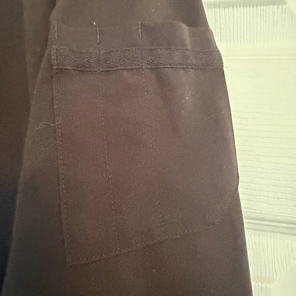 FIGS Bellery Scrub Jacket Women's Size XL Black Technical Collection Full Zip - Picture 7 of 11